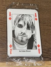 KURT COBAIN 1992 NME Leader of The Pack Rookie Playing Card Sealed Pack NIRVANA picture