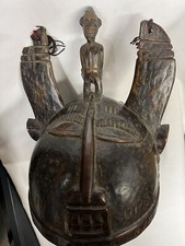 Senufo Helmet Mask/Ivory Coast/African Ethnographic picture