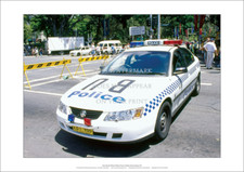 Holden Commodore VY A3 Art Print – NSW Police Car – 42 x 29 cm Poster picture