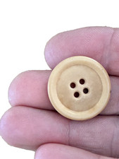 Tan Plastic Buttons 7/8