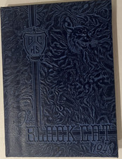 1948 Bay City High School Black Cat High School Yearbook TX Signed throughout picture