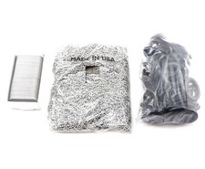 100 Stainless Steel Military Army Dog Tags + 30