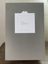 Dior Window Display 10x15x6” Gift Storage Box Gray Fabric W/Removable Divider picture