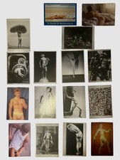 Bundle of 18 Vintage Gay Men New York Models Firemen PostCards 1960s - 1980s   picture