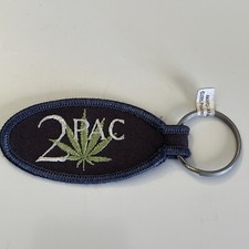 Tupac 2Pac Embroidered Keychain: Licensed, New, Vintage 2006, Rare picture