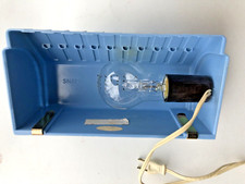 Vintage ADAPT-A-LITE Blue Bakelite light lamp by Snapit (Very Rare) picture