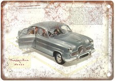 Vintage Zephyr Six Ad Retro Look Metal Sign A6455 picture