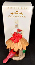 Vintage 2006 Hallmark Nature's Sketchbook Christmas Ornament With Original Box picture