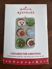 HALLMARK 2016 CUPCAKES FOR CHRISTMAS ORNAMENT picture