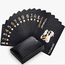 Diamond Waterproof Black Playing Cards , Deck Of Cards, HD, Poker Card picture