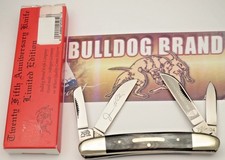 Vintage 2004 BULLDOG BRAND Solingen Congress Knife - Horn - JIM PARKER Memorial picture