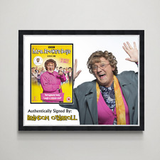 Brendan O'Carroll - Mrs Brown's Boys Genuine Signed Autograph Framed Display picture