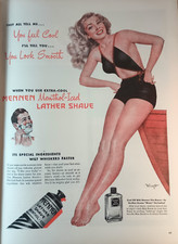 1946 magazine Promo Ad MENNEN Norman Mingo picture