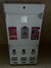 VINTAGE 1970 CONDOM VENDING MACHINE ORIGINAL PREVIOUSLY REFURBISHED picture