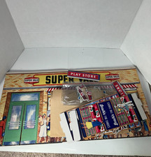 1950's Grocery Store SUPERVALU Play Set Large Cardboard Supermarket Display picture