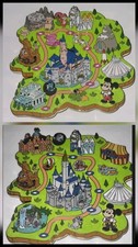 Digitize Disney LE2500 Walt Disney World and Disneyland Resort jumbo map pins picture