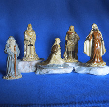 Set of 5 Wade Camelot Series Made in United Kingdom 1997 Original Boxes Merlin picture