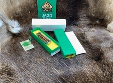 1985 Puma 740 Mini 4 Star Folder Knife With Stag Handles Mint In Factory Box picture