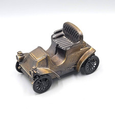 Vintage Banthrico 1902 Car Coin Bank Mutual Building Loan North Platte NE Metal picture