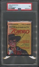 1958 ARGENTINA ZORRO PAPER PACK ZORRO PSA 7 NM picture