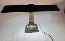 VTG 1950's Lite Master Desk Lamp Florescent Brown by Art Specialty MCM Works picture