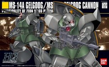 Bandai Gundam HGUC MS-14A Mass Production Gelgoog Cannon HG 1/144 Kit USA Seller picture