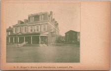 c1900s LEESPORT, Pennsylvania Postcard 