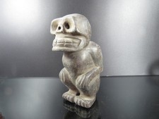 China,old jade,hongshan culture,Collectibles,rare Human Skull & Apollo,statues R picture