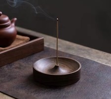 wooden incense holder picture
