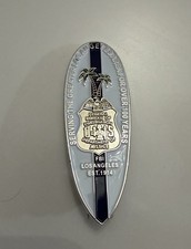FBI LOS ANGELES SURFBOARD DESIGN FEDERAL POLICE Challenge COIN LA CALIFORNIA picture