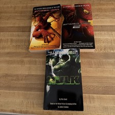 Spiderman Spiderman 2 And Hulk Movie Novels Books Lot Rare picture