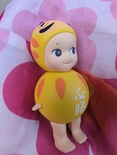 Authentic Sonny Angel Yellow Daruma Japanese Good Luck series RARE picture