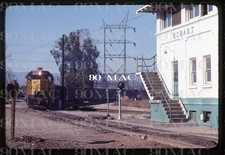 UNION PACIFIC-UPRR. EMD SD40-2 #3079. Hobart Tower.3 Original Slides 1981. K5LA picture