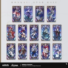 Hot Game Honkai: Star Rail Wuthering Waves Double-Sided Laser Ticket picture