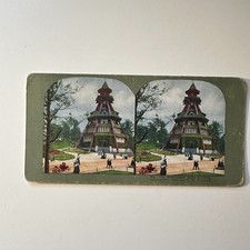 The Washington State Building Antique Stereoview Card 5H6-6 picture