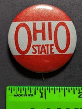 Vintage Ohio State College University Pinback Pin picture