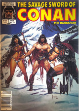 The Savage Sword of Conan #121 (Marvel Comics February 1986) picture