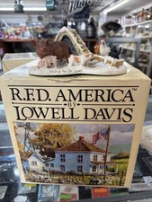 Vtg Lowell Davis Waiting For Mr Lowell Figurine 1993 Ltd Ed 624/2500 Schmid picture