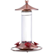 Perky-Pet Elegant Copper Glass Hummingbird Feeder – 12 oz picture