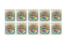 New Lot (10) x Crazy Fun Viral Mini Mystery Squishy Dumpling Teal Ribbon Edition picture