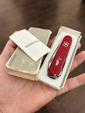 Victorinox Swiss Army Knife Golfer Retired Vintage 91mm Golf Rare In Box picture