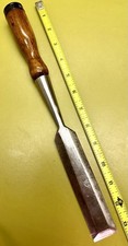 FINE+ vtg Large JENNINGS & GRIFFIN MFG CO 1-1/4” Bevel edge Socket firmer chisel picture
