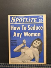 1968 April 22 National SpotLite Newspaper, Raquel Welch, Suzanne Roquette VRN10A picture