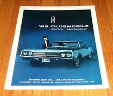 Original 1965 Oldsmobile Full Line Sales Brochure Catalog F-85 98 88 Starfire picture