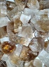  Phantom Honey Over Red Calcite Mix - $16 Per Lb  picture