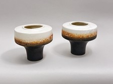 Pair of Midcentury Glazed Studio Pottery in Style of Gertrud and Otto Natzler picture