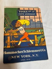 Vintage 1927 Hammacher Schlemmer & Co Tool Catalog No. 615-Stanley Planes Gnome picture