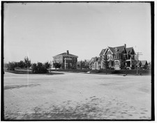 Residences on Newberry Boulevard, Milwaukee c1900 OLD PHOTO picture