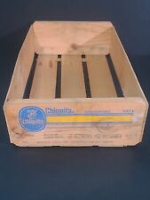 VINTAGE CHIQUITA Nectarine CRATE WOOD Wooden Box Santiago Chile picture