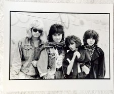 THE BANGLES Original Press Photo Used In Copy Annotated & Stamped On Back picture